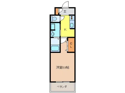 愛知県丹羽郡扶桑町大字南山名字名護根【アパート】の間取り
