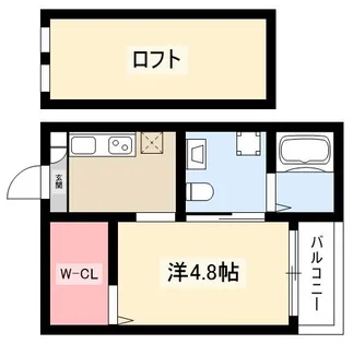 ブランノワール本陣 N棟【1階】の間取り