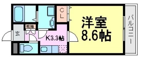 Casa Ribera【1階】の間取り