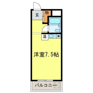 ドムス千代田 馬酔木館【215号室】の間取り