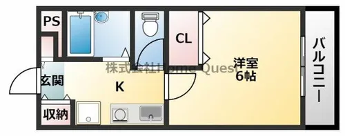 ミーテ大和【3階】の間取り