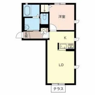 シャーメゾン南車崎【1階】の間取り