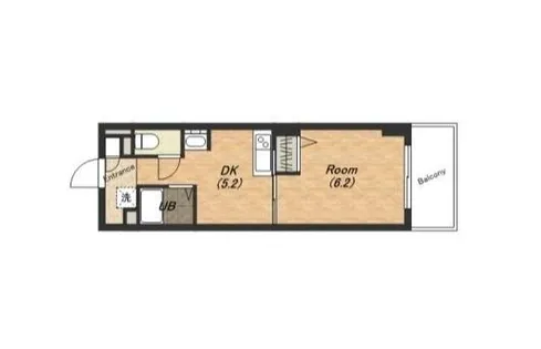 フェニックス日本橋高津【2階】の間取り