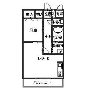 ノースビレッジ長町【2階】の間取り