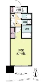 セレニテ日本橋プリエ【10階】の間取り