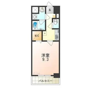 コージーコート【4階】の間取り