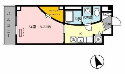 ヴィンチェロ【3階】の間取り