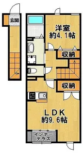 PROOF【2階】の間取り