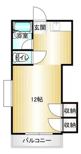 リーベンハイツ【A203号室】の間取り