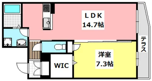 グレーシア【1階】の間取り
