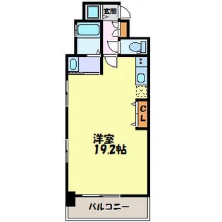 ST.REGIS IZUMI【8階】の間取り