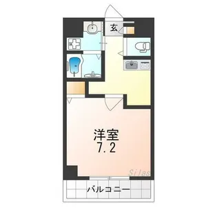 エヌエムキャトフヴァンヌフ【4階】の間取り