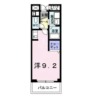 ファウンダー オブ ティー【303号室】の間取り