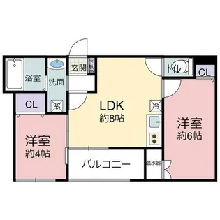 F asecia Boehm【3階】の間取り