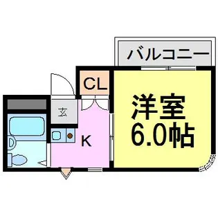 立花スプリングス【3階】の間取り