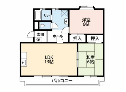 エタニティマンション大脇【3階】の間取り