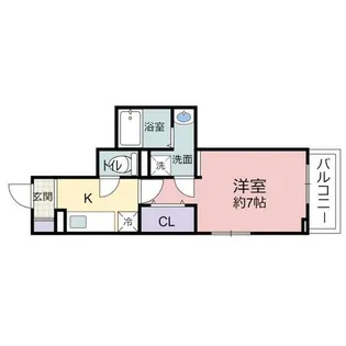 Nicewell鴻池【1階】の間取り