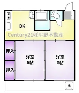 レイクヒル【4階】の間取り