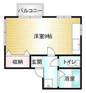 レインボーハウス【2-A号室】の間取り