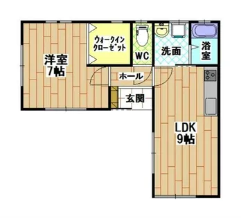 クレシア【1階】の間取り