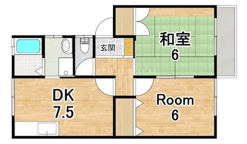ハイツサントピア【2階】の間取り
