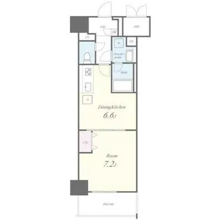 フレール上前津【305号室】の間取り