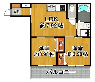 RAD大正【1階】の間取り