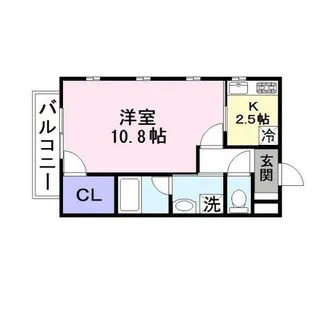 ヴィラ・カサヴェール【2階】の間取り