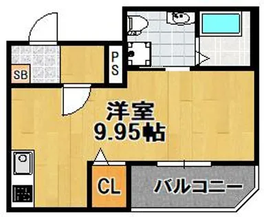 セニャリブロ【3階】の間取り