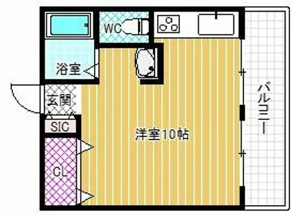 ルイージマンション【3階】の間取り