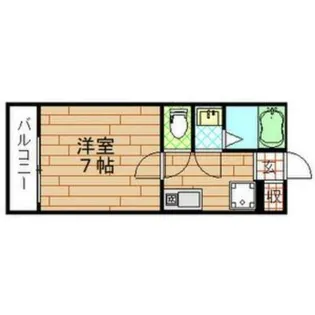 MPSハイツ【1階】の間取り