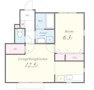 ARKS24【1階】の間取り