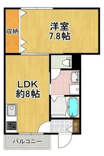 グレイス泉尾【1階】の間取り