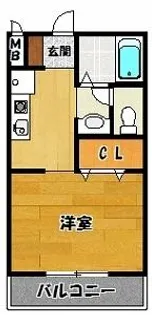 アヴェニールⅡ【1階】の間取り