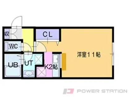 アムール東町【1階】の間取り