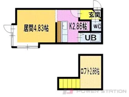 ソニア文京台【3階】の間取り