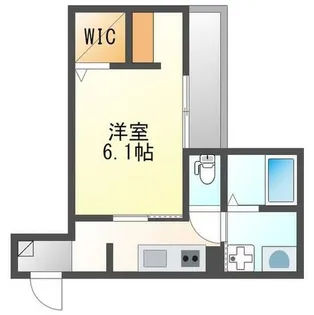 カズールイースト【2階】の間取り