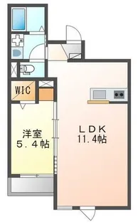 カズールイースト【2階】の間取り