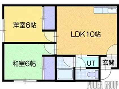コーポ行啓【2階】の間取り