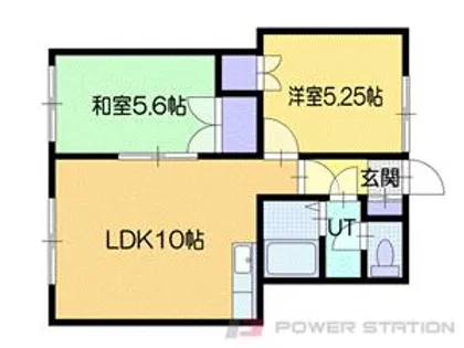 リバティⅡ【1階】の間取り
