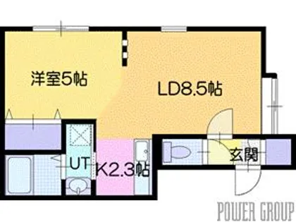 ステラデュオ【2階】の間取り