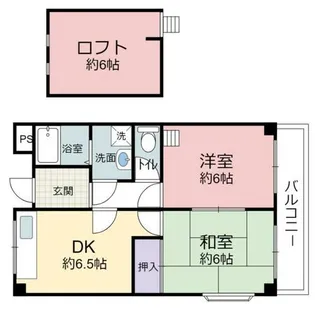 エスポワール辻本【4階】の間取り
