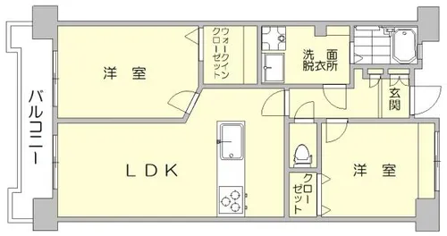 ニッシンビル【903号室】の間取り