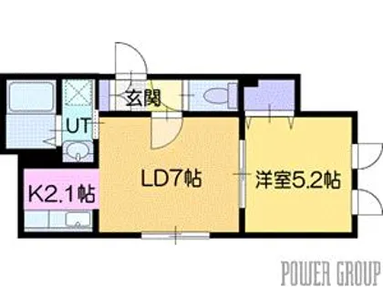 ラグドール【2階】の間取り