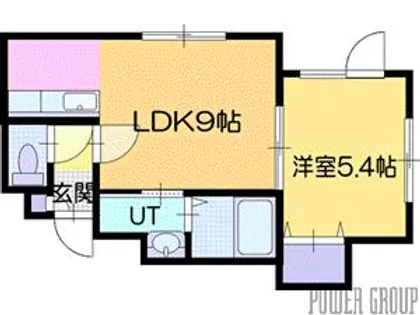 CANAAN黄金南Ⅰ(カナン黄金南Ⅰ)【1階】の間取り