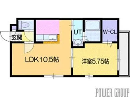 Flower Terrace(フラワーテラス)【1階】の間取り