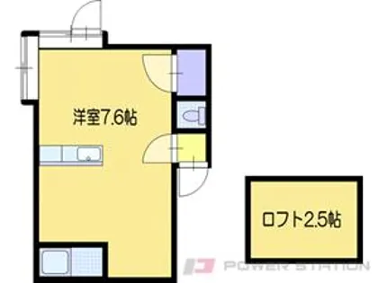 若葉マンション【2階】の間取り