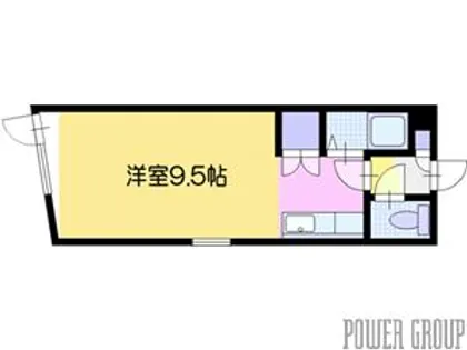 ノースシティ大麻Ⅲ【2階】の間取り