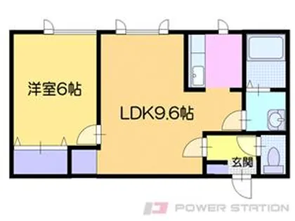 Residence LABO(レジデンスラボ)【3階】の間取り