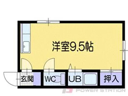 コーポはまなす【2階】の間取り